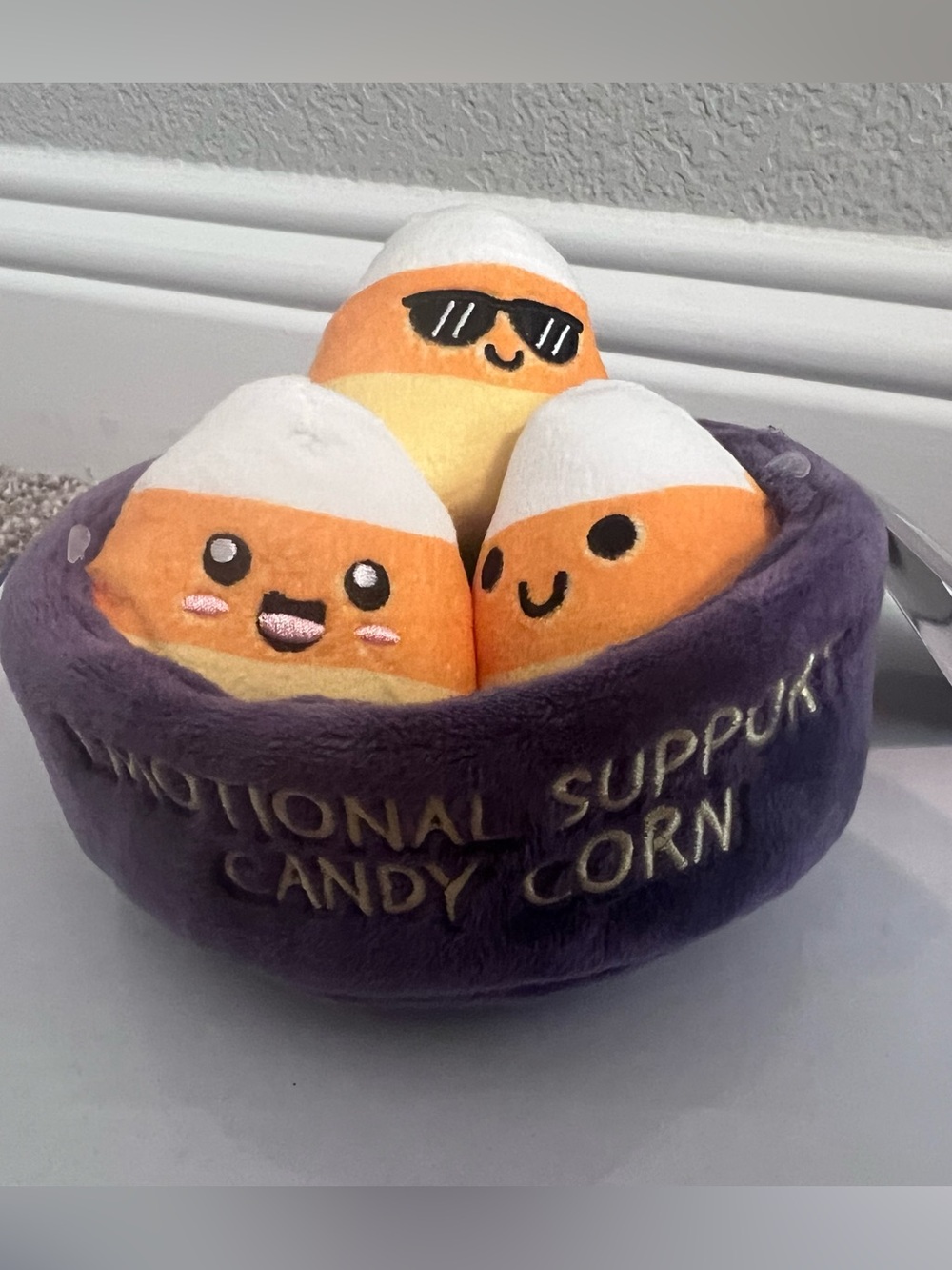Emotional Support Candy Corn! Perfect for Halloween! 🎃 💛🎃💛